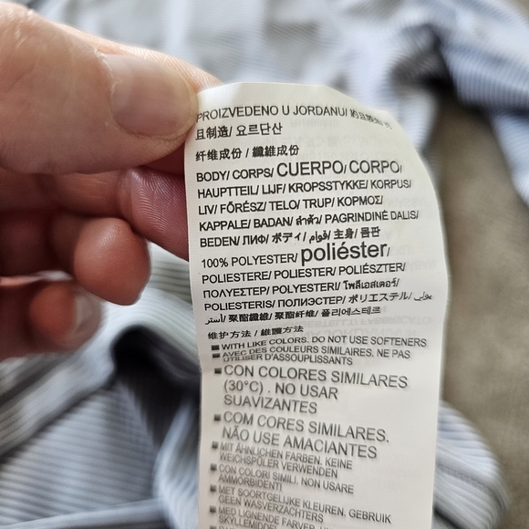 Under Armour Women's Graphite Steel Stripe Tech 1/4 Zip - Picture 5 of 5